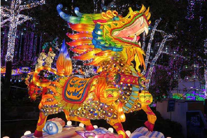 彩灯花灯