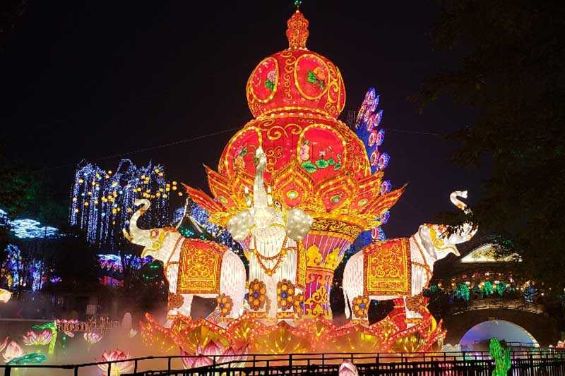 彩灯花灯