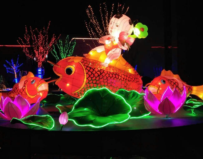 成都专业节日彩灯制作
